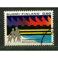 Гражданская оборона. Защита населения. Финляндия. 1977. Полная серия 1 марка