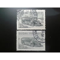 Финляндия 1946 автобус полная серия