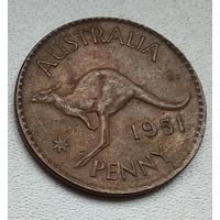 Австралия 1 пенни, 1951 2-18-10