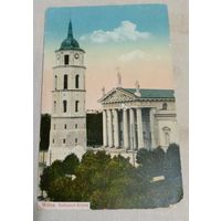 Старая немецкая почтовка Вильно кафедральный собор