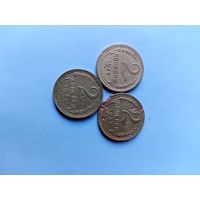 Монеты 2 копейки 1932,36,35 года. Одним лотом
