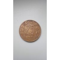 Камерун 25 франков 1972 года