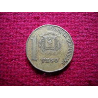 Доминиканская Республика 1 песо 2002 г.