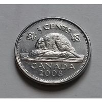 5 центов, Канада 2008 г., AU