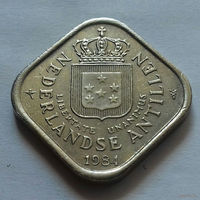 5 центов, Нидерландские Антильские острова, (Антиллы) 1984 г.