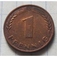 Германия 1 пфенниг, 1969         D           ( 1-6-5 )
