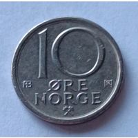 Норвегия. 10 эре 1978 года.