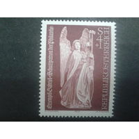 Австрия 1973 день марки, скульптура архангела Габриила 15 век