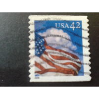 США 2008 стандарт, флаг, облако