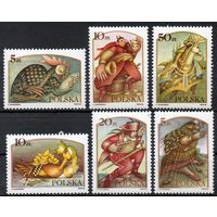 Польские легенды Польша 1986 год  чистая серия из 6 марок