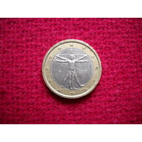 Италия 1 евро 2007 г.