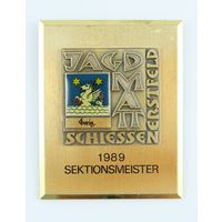 Швейцария, Памятная медаль 1989 год.