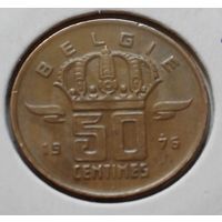 Бельгия 50 сантимов, 1976   BELGIE