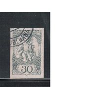 Югославия(Словения)-1919(Мих.117 I ) гаш. , Газетные марки,