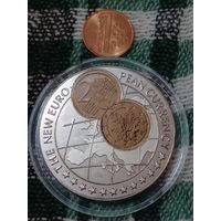 Уганда 1000 шиллингов 1999 Германия 2 есвроцента