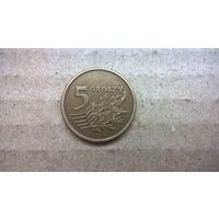 Польша 5 грошей, 2007г.