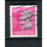 Британский Гонконг - 1992/1997 - Королева Елизавета II 10C - [Mi.654IXx] - 1 марка. Гашеная. (LOT Ai10)