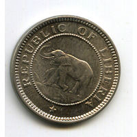 Либерия 1/2 цента 1941 Слон