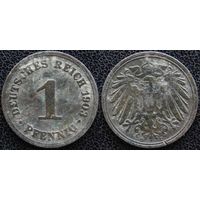 YS: Германия, Рейх, 1 пфенниг 1903D, KM# 10 (1)