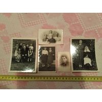 Семейные фото 1930-1940 гг
