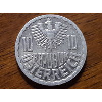 Австрия 10 грошей 1989