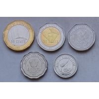 Сьерра-Леоне 1, 5, 10, 25, 50 центов 2022 г. Комплект