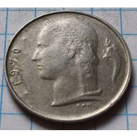 Бельгия 1 франк, 1970    BELGIЕ     ( 4-7-2 )