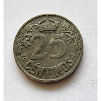Испания 25 сентимо, 1925
