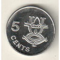 Соломоновы Острова 5 цент 2005