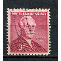США - 1955 - Эндрю Уильям Меллон - [Mi. 693] - полная серия - 1 марка. Гашеная.  (LOT AB3)