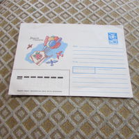 1989 СССР художественный маркированный конверт  Неделя письма