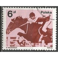 Польша. Польские медалисты олимпиады Москва'80. 1983г. Mi#2863.