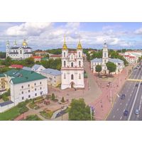 Беларусь Белпошта 2021 Витебск центр ратуша собор