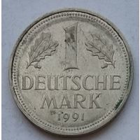 Германия 1 марка 1991 г. D