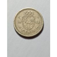 Гана 500 сидей 1998 года .