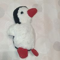 Пингвин, игрушка СССР, мягкая игрушка ссср