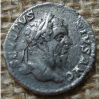 Денарий  Септимия Севера, (193-211 AD.) 3,17гр.18,3мм.
