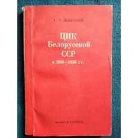 А.Т. Широков. ЦИК белорусской ССР в 1919-1936 гг.