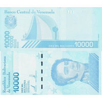 Венесуэла 10000 Боливар 2019 UNС П1-240