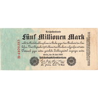 Германия, 5 млн. марок, 1923 г. *
