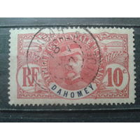 Дагомея 1906 колония Франции Мост, генерал Михель-4,2 евро гаш