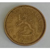 Финляндия 10 пенни, 1963 (9-1-27)