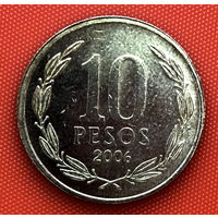 109-25 Чили, 10 песо 2006 г.
