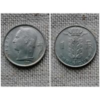 Бельгия 1 франк  1977/1978