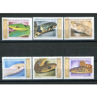 Бенин - 1999г. - Змеи - полная серия, MNH [Mi 1177-1182] - 6 марок