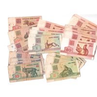 1, 3, 5, 10, 25, 100 рублей, 50 копеек, Беларусь, 1992