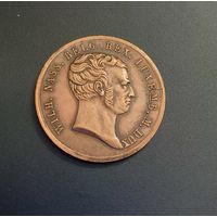 Люксембург жетон 1815 г. Инаугурация Великого герцога Люксембурга