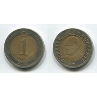 Турция. 1 новая лира (2005)