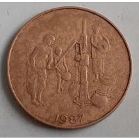 Западная Африка (BCEAO) 10 франков, 1987 (14-3-8(в))