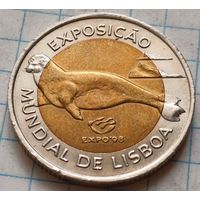 Португалия 100 эскудо, 1997 Лиссабон ЭКСПО, 1998      ( 1-1-3 )